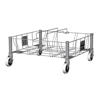 PLATAFORMA RODANTE ACERO INOXIDABLE SLIM JIM DOBLE