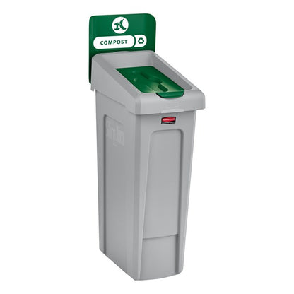 TAPA PARA ESTACIÓN DE RECICLAJE SLIM JIM CERRADA