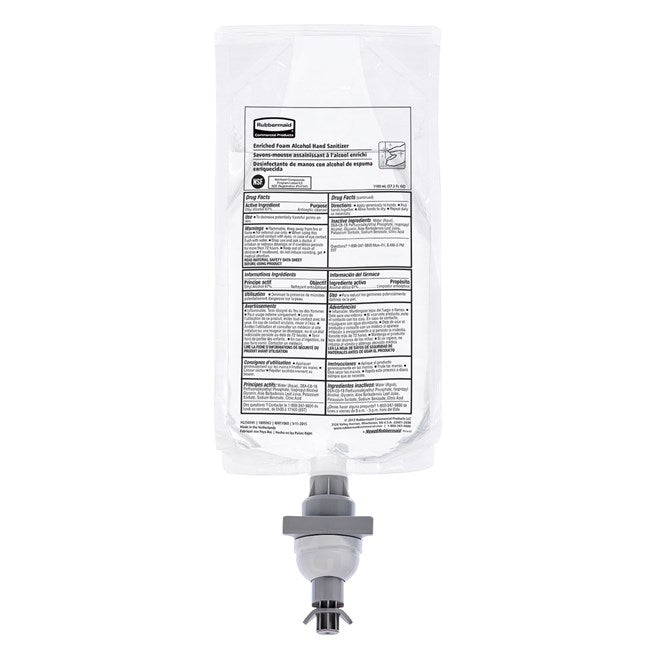 SANITIZANTE DE MANOS EN ESPUMA CON ALCOHOL- E3 1000 ML