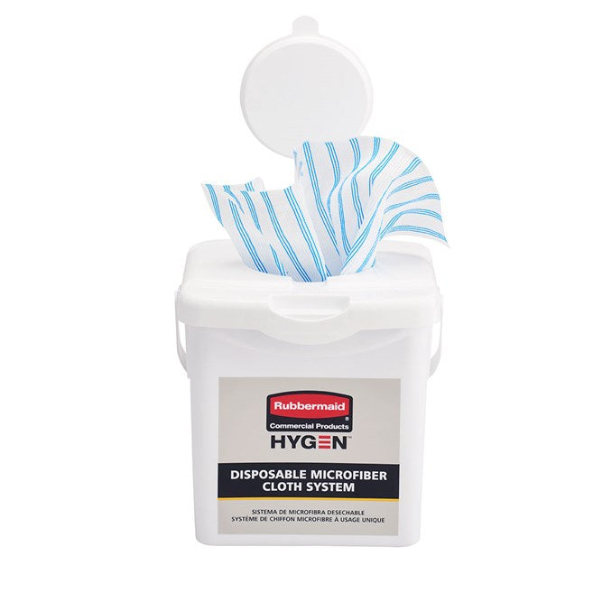 BALDE DE RECARGA PARA PAÑOS DE MICROFIBRA HYGEN 30.5 X 30.5 CM