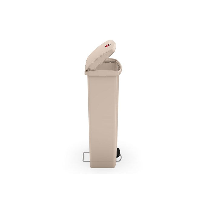 CONTENEDOR DE PEDAL STREAMLINE STEP ON RESINA FRONT STEP, 8 GAL