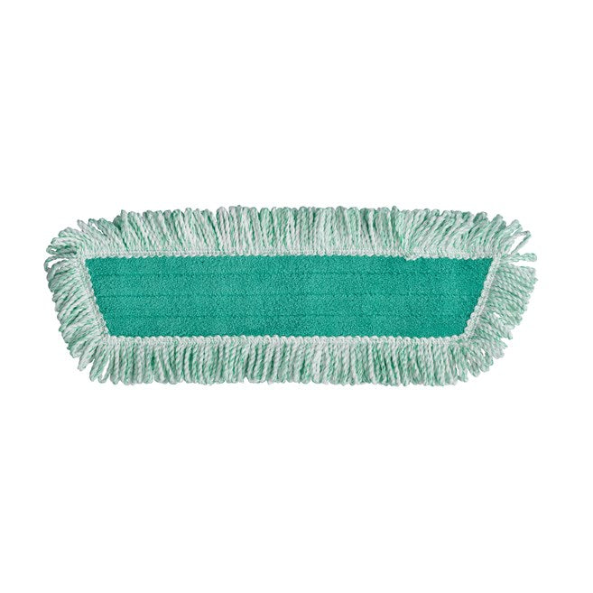 MOPA DE MICROFIBRA COMERCIAL PARA POLVO CON RIBETE 45.5 CM, VERDE