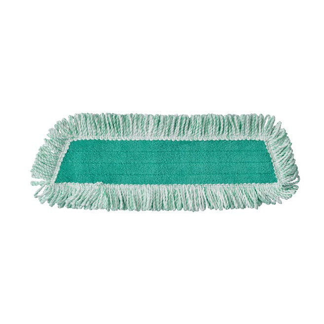 MOPA DE MICROFIBRA COMERCIAL PARA POLVO CON RIBETE 45.5 CM, VERDE
