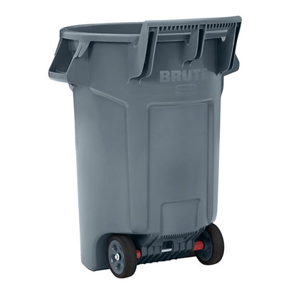 CONTENEDOR BRUTE CON RUEDAS VENTILADAS, 44 GAL