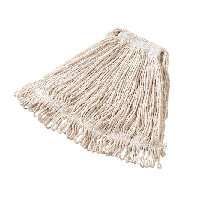 MOP HÚMEDO MEDIANO DE ALGODÓN SUPER STITCH BLANCO, DIADEMA 1"