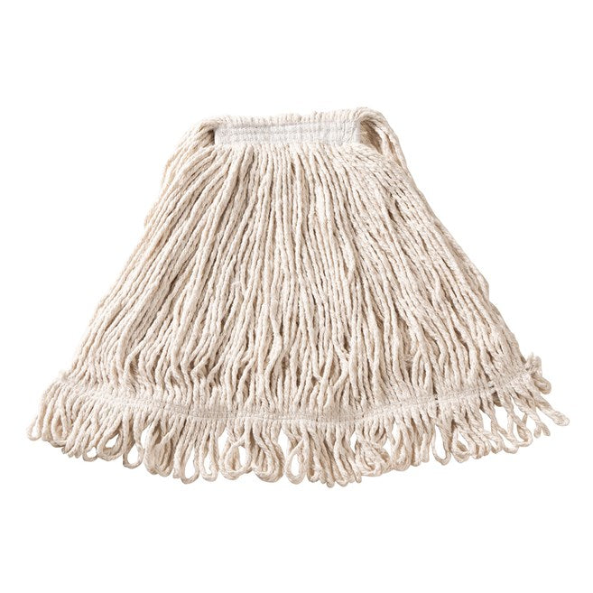 MOP HÚMEDO MEDIANO DE ALGODÓN SUPER STITCH BLANCO, DIADEMA 1"