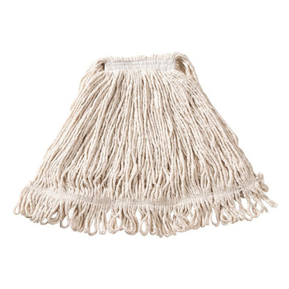 MOP HÚMEDO MEDIANO DE ALGODÓN SUPER STITCH BLANCO, DIADEMA 1"