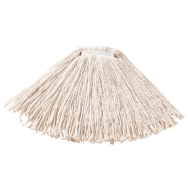 MOP HÚMEDO CHICO DE ALGODÓN DURA PRO, BLANCO, DIADEMA 1"