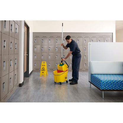 MANGO DE ALUMINIO REVESTIDO DE VINILO P/ MOP HÚMEDO GRIPPER 60", TIPO ABRAZADERA