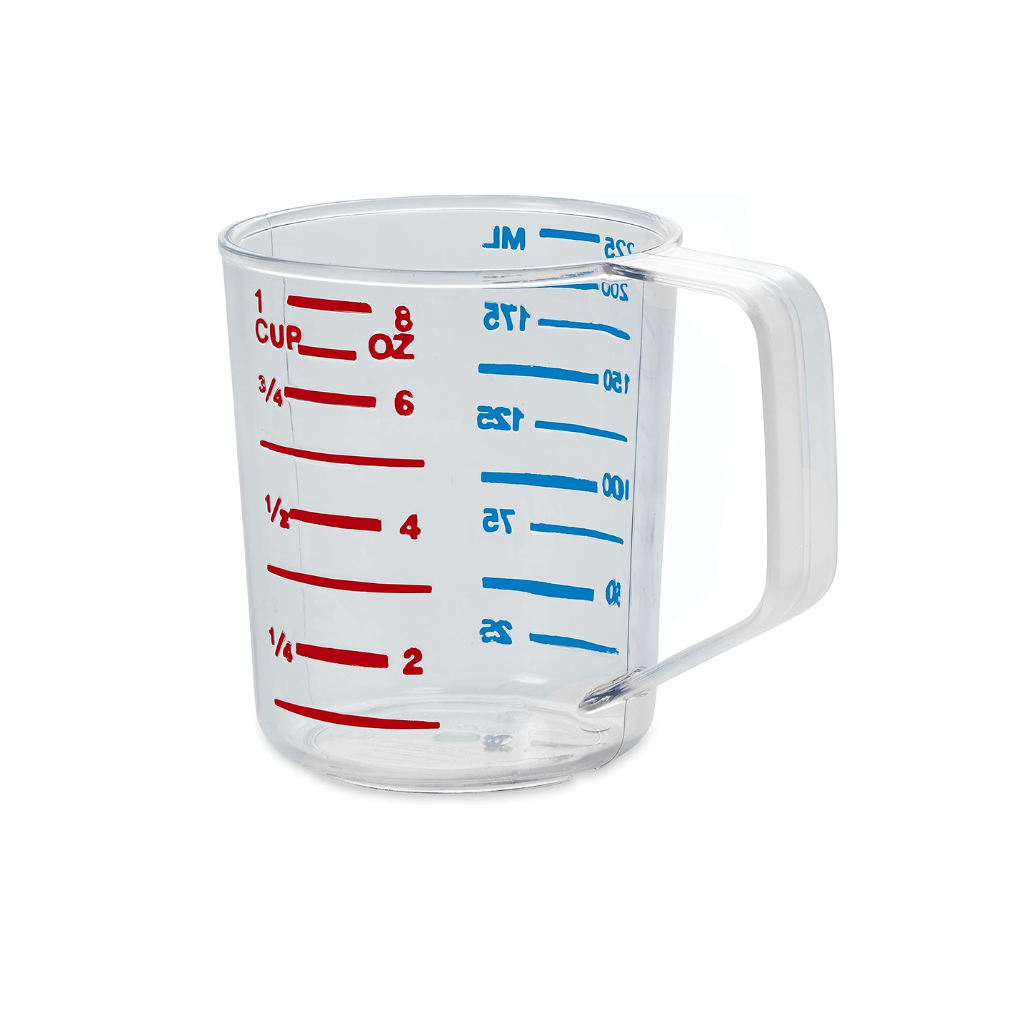 TAZA MEDIDORA BOUNCER TRANSPARENTE 0.25 QT