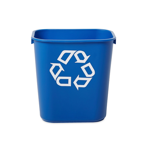CESTO DE RECICLAJE PARA ESCRITORIO RCP CHICO, 13 QT
