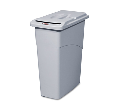 COMBO BOTE Y TAPA SLIM JIM P/ DOCUMENTOS CONFIDENCIALES, 23 GAL