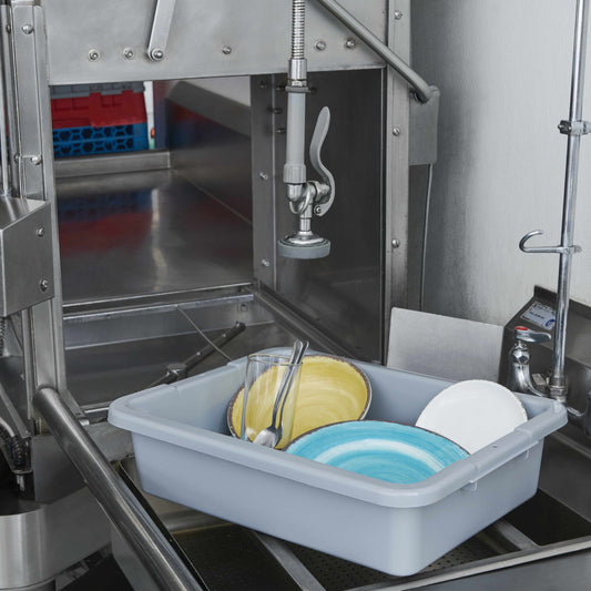 Caja para autobús o utilitario, paquete a granel, color gris