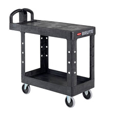 CARRO DE SERVICIO CHICO, 2 ESTANTES, MANGO ERGONÓMICO