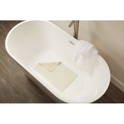 TAPETE SAFTI- GRIP MEDIANO, BLANCO