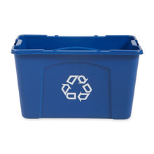 CAJA PARA RECICLAJE RCP AZUL, 18 GAL