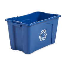 CAJA PARA RECICLAJE RCP AZUL, 18 GAL