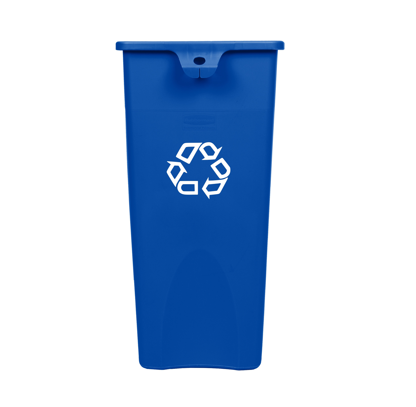 CONTENEDOR CUADRADO UNTOUCHABLE REVESTIMIENTO, AZUL, 23 GAL