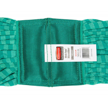 MOP TUBO DE MICROFIBRA MEDIANO WEB FOOT DE TUBO, 5", VERDE