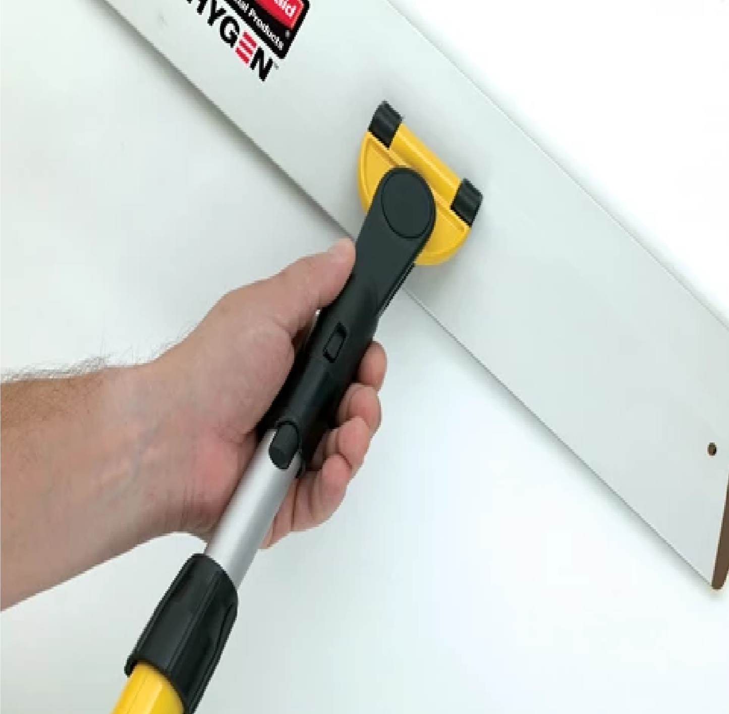 ARMAZÓN QUICK-CONNECT 45.7 CM USO EN SECO/ HÚMEDO, AMARILLO
