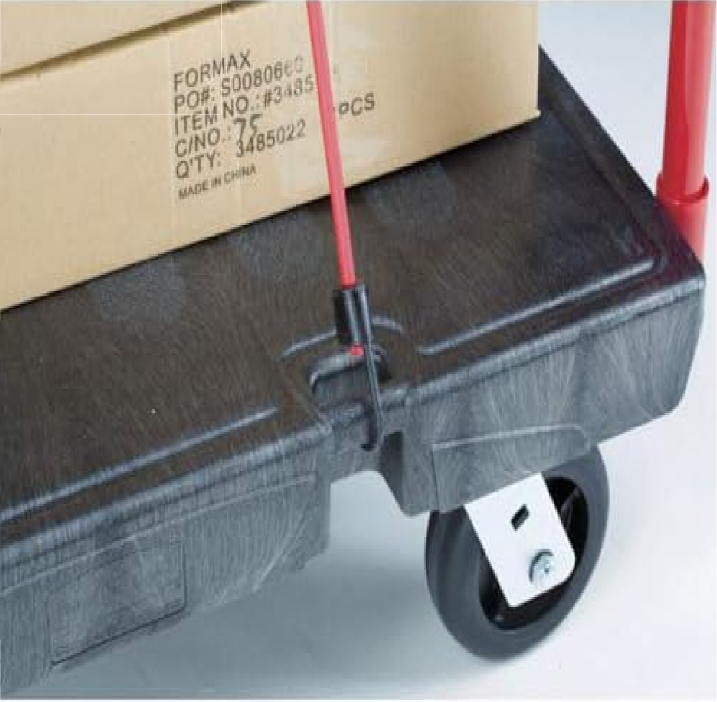 PLATAFORMA PARA TRABAJO PESADO 8", PNEUMATIC, 1200 LBS