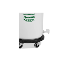 CONTENEDOR GREENSKEEPER CON TAPA Y PLATAFORMA RODANTE, 20 GAL