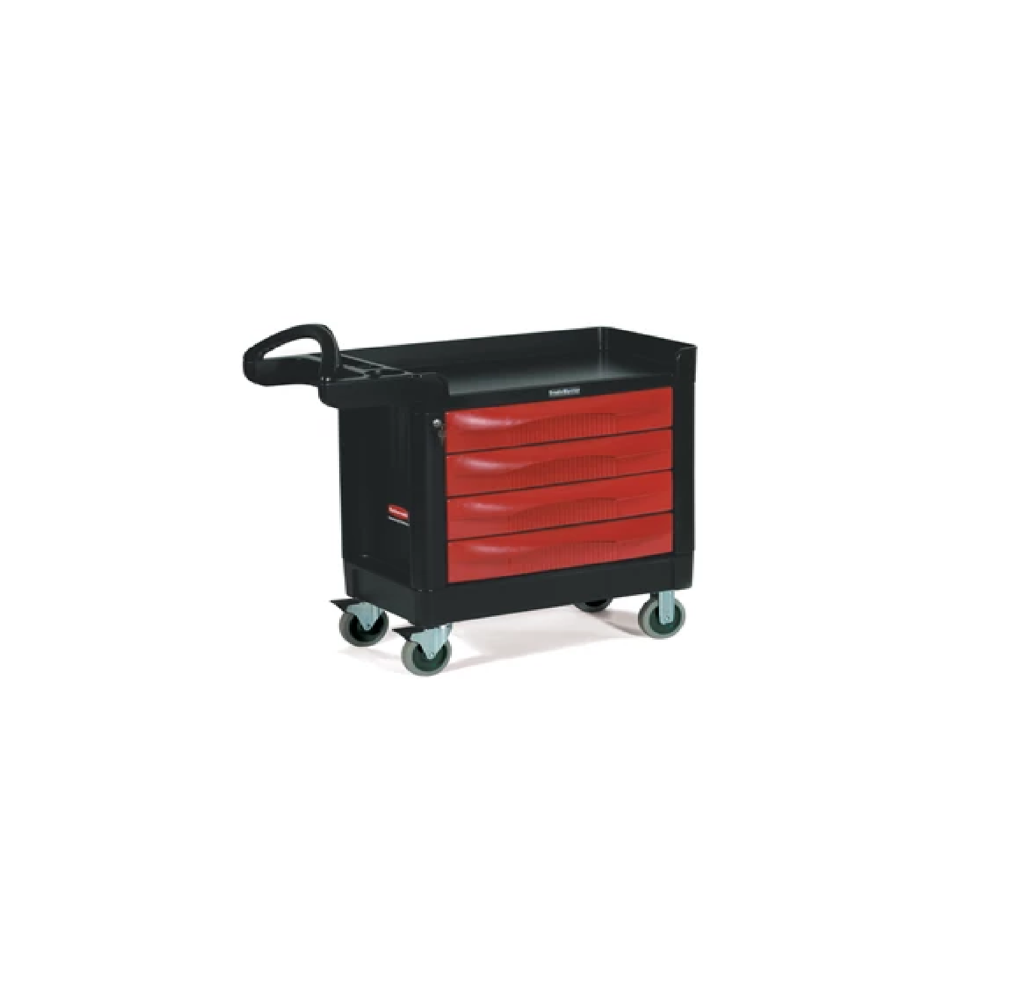 TRADEMASTER CARRO CON 4 CAJONES, NEGRO