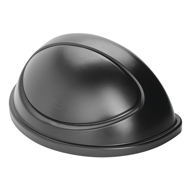 TAPA SEMICILÍNDRICA CON PUERTA UNTOUCHABLE NEGRO, 21 GAL