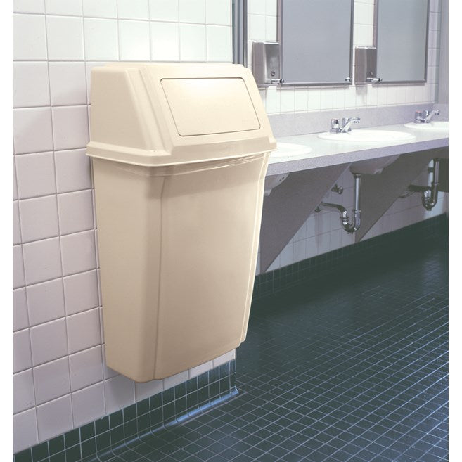CONTENEDOR DE PARED SLIM JIM BEIGE 15 GAL