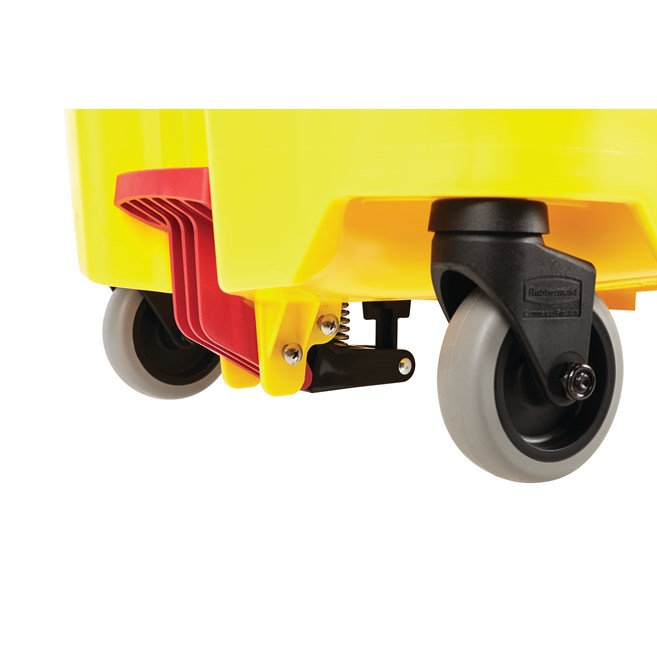 BALDE Y EXPRIMIDOR WAVEBRAKE PRENSA LATERAL CON DRENAJE, 35 QT