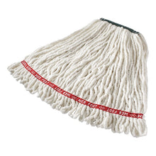 MOP HÚMEDO MEDIANO BLEND SHRINKLESS WEB FOOT DIADEMA 1", BLANCO