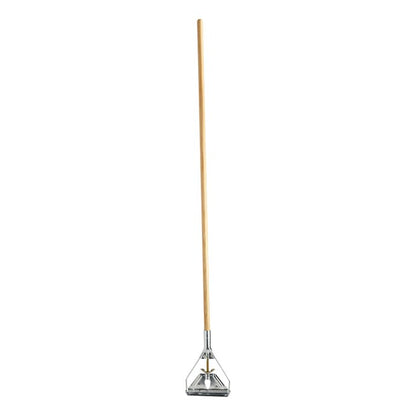 MANGO DE MADERA PARA MOP HÚMEDO DE FÁCIL CAMBIO 60"