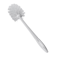 CEPILLO PARA SANITARIO, MANGO DE MADERA, CERDAS DE POLIPROPILENO, BLANCO, 15"