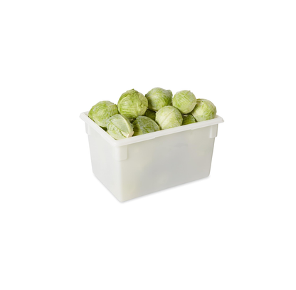 CAJA PARA ALIMENTOS BLANCA 21.5 GAL
