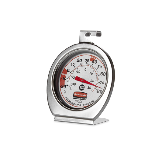 TERMÓMETRO PARA REFRIGERADOR/ CONGELADOR (-20˚- 80˚F) (-28˚ - 62˚C)