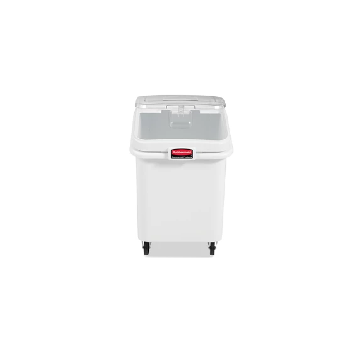 RECIPIENTE FRENTE INCLINADO 30.8 L CON TAPA DESLIZABLE Y CUCHARA DE 0.9 L