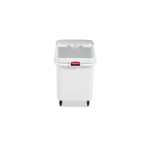 RECIPIENTE FRENTE INCLINADO 30.8 L CON TAPA DESLIZABLE Y CUCHARA DE 0.9 L