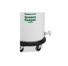 CONTENEDOR GREENSKEEPER CON TAPA Y PLATAFORMA RODANTE, 32 GAL