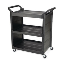 CARRO DE SERVICIO CON RUEDAS GIRATORIAS DE 7.6 CM Y PANELES LATERALES, 150 LBS