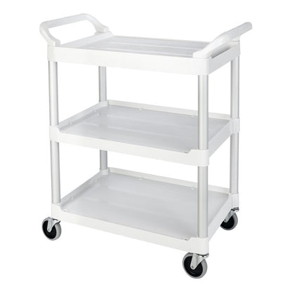 CARRO DE SERVICIO CON RUEDAS GIRATORIAS DE 10.2 CM