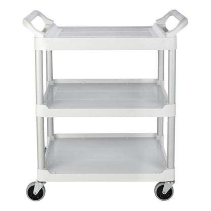CARRO DE SERVICIO CON RUEDAS GIRATORIAS DE 10.2 CM