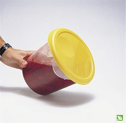 TAPA REDONDA AMARILLA 8 QT