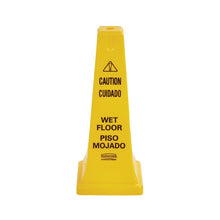 CONO DE SEGURIDAD "CUIDADO PISO MOJADO" VARIOS IDIOMAS, 25"
