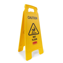 SEÑAL PARA PISO "CUIDADO PISO MOJADO", 2 CARAS, 26"