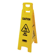 SEÑAL PARA PISO "CUIDADO PISO MOJADO", 2 CARAS, 38"