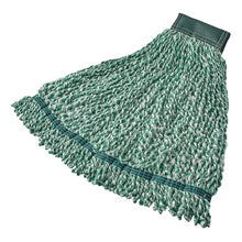 MOP HÚMEDO HILO DE MICROFIBRA GRANDE WEB FOOT 5", VERDE