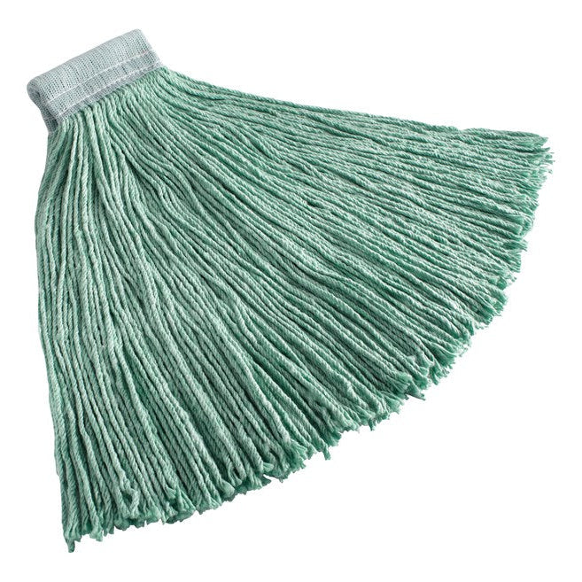 MOP MOJADO DE MATERIAL SINTÉTICO, DIADEMA 5", VERDE