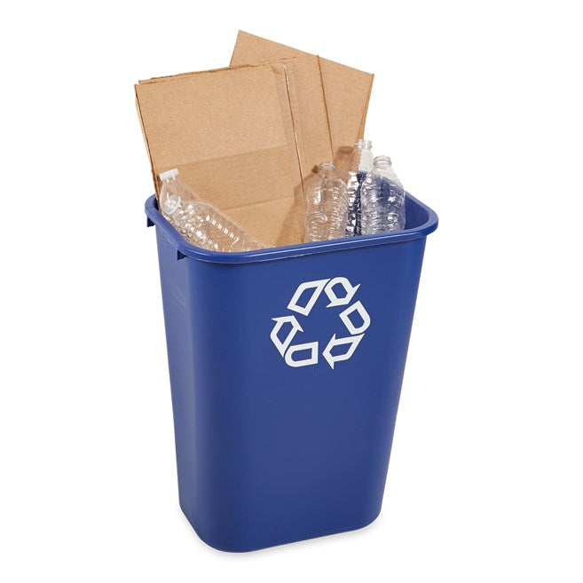 CESTO DE RECICLAJE PARA ESCRITORIO RCP GRANDE, 41 QT