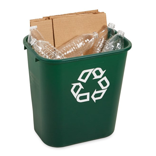 CESTO DE RECICLAJE PARA ESCRITORIO RCP MEDIANO, 28 QT