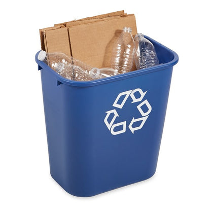CESTO DE RECICLAJE PARA ESCRITORIO RCP MEDIANO, 28 QT